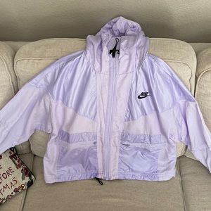 Light purple Nike wind breaker